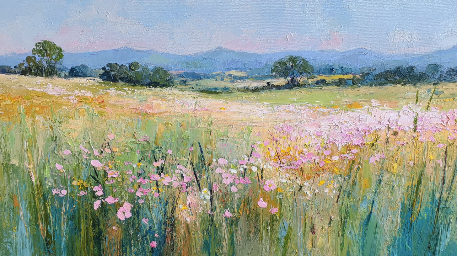 Pastel+Wildflower+Meadow+
